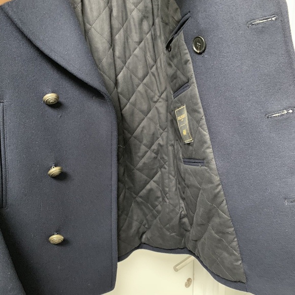 Balmain for H&M mens slim fit peacoat SZ US 40 - Picture 6 of 7